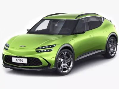 Genesis GV60 2022 3D model