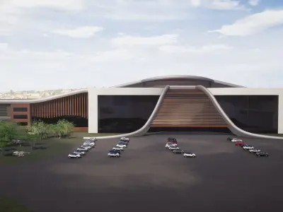 International Convention  Center 3D model