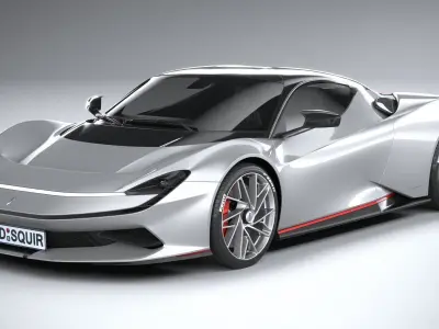 Pininfarina Battista 2020 3D model