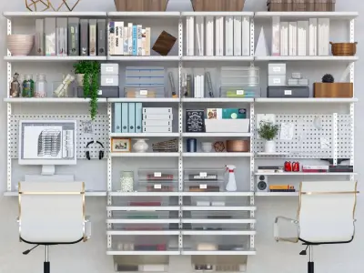 Decor for office 4 3D model