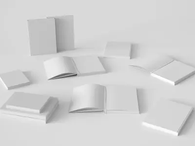 Erotic Coffetable Books 3D model