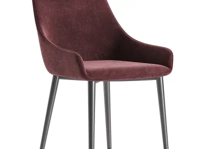 Acosta Dining Chair 3D model