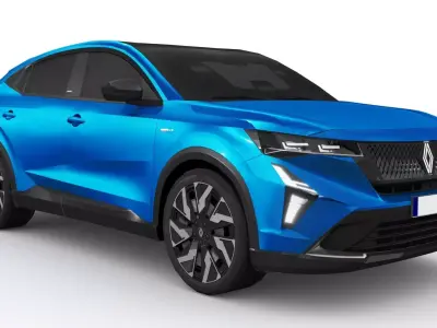 Renault Rafale 2024 Low-poly 3D model