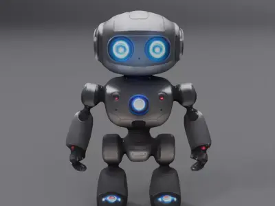 robot 3D model