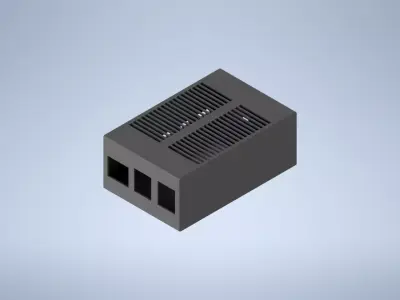 Case Rastpberry PI-5 3D model