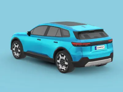 Honda Prologue 2024 Low-poly 3D model