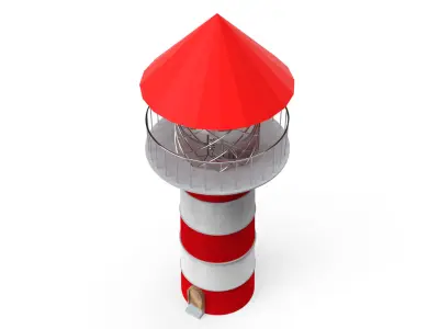 lighthouse 3D model