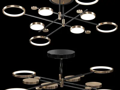 Ceiling chandelier MARSA 3D model