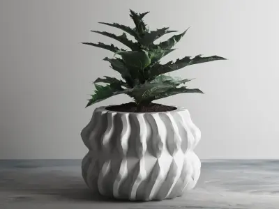 vase pot 3d print 834  3D print model