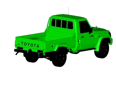 Toyota Land Cruiser 2005 3D model