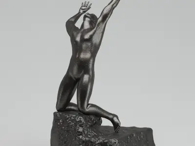 Auguste Rodin The Prodigal Son 3D model