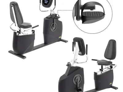 Equipment gym 3D model