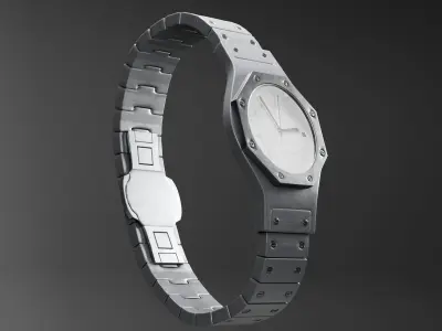 Wrist watch 3D model