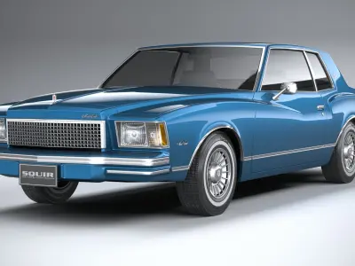 Chevrolet Monte Carlo CG 1978 3D model
