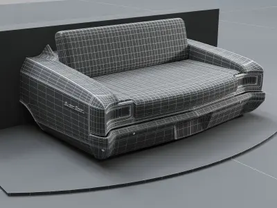 Chevrolet Chevelle ss Sofa 3D model