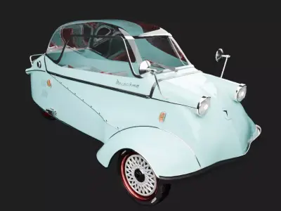 messerschmitt kabienroller 3D model