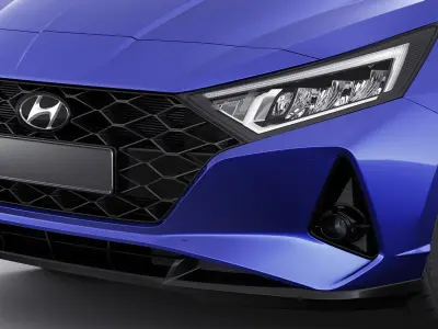 Hyundai i20 2021 3D model