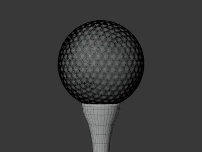 Golf Ball 3D model