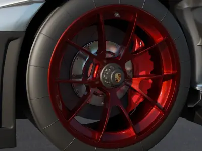 2023 Porsche 911 GT3 CUP 3D model