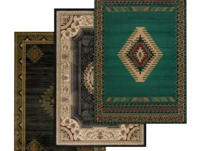 Rug Set 652 3D model
