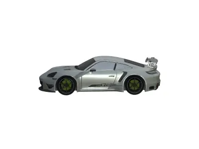 porsche 911 GT3 RS 3D model by rink2004