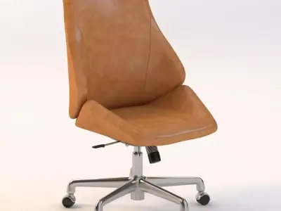 EuroStyle Cut Price Bergen Low Back Office Chair 3D model