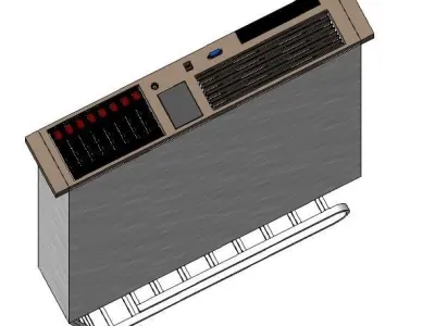 DISCO DURO HPT PROLIANT DL380 G5 3D model