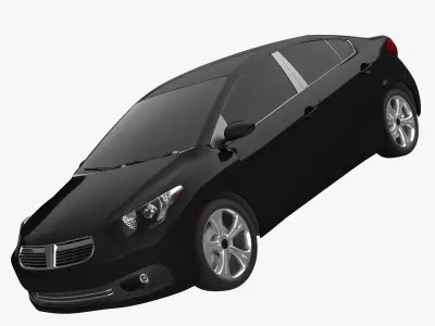 Sedan 2 car 3D model