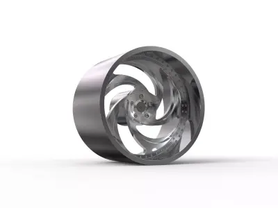 ASANTI AF865 WHEEL 3D print model