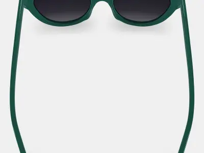 Marris Sunglasses in Emerald Crystal 3D model