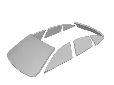 01 Ford Focus Ghia  3D print model