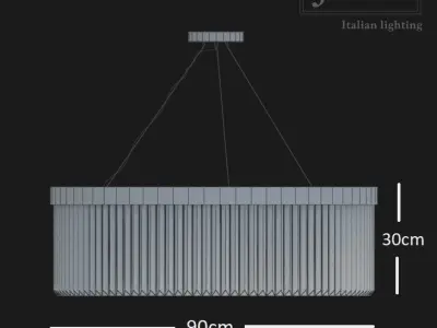 Chandelier jago 3D model