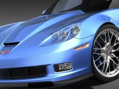 Chevrolet Corvette ZR1 CG 2008 3D model