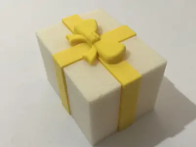 Giftwrapped Ring Box 3D print model