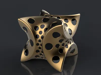 cubic dice 3D print model