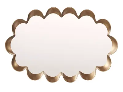 Anthropologie Scallop Mirror  3D model