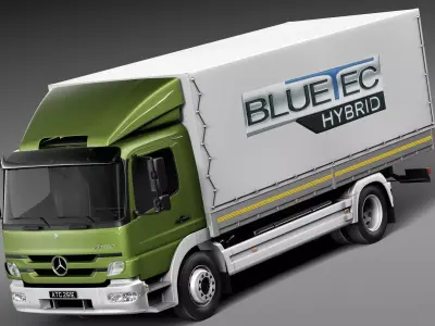 Mercedes-Benz Atego 2013 3D model
