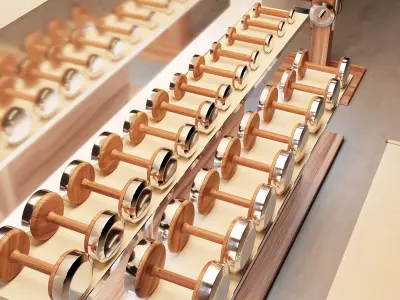  Fitness equipment 3D model