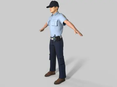 public security 3D model