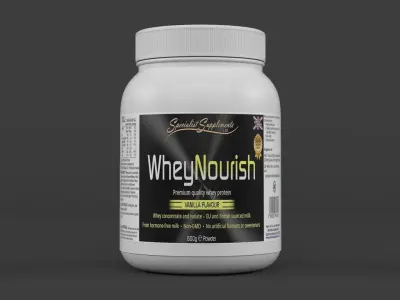 Protein Powder 3D model