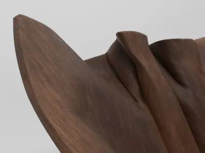 Irregular Vase Low-poly 3D model