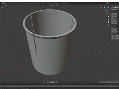 Oil Filter Case 3D print model