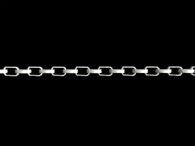 Chain Low-poly 3D model get