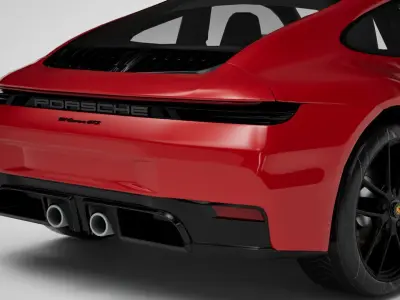 Porsche 911 Carrera GTS  3D model