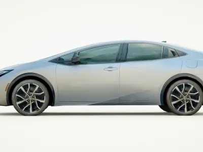 Toyota Prius Prime XSE 2023 Low-poly 3D model