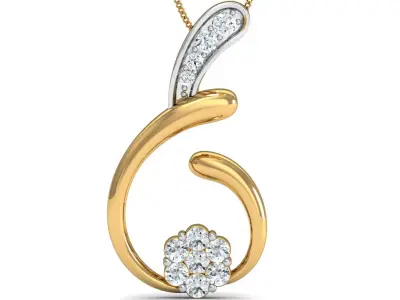 Diamond Locket Set 3D print model 24