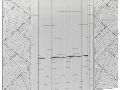 Panel  3D model 3