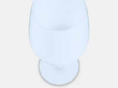 STORSINT Red wine glass Low-poly 3D model