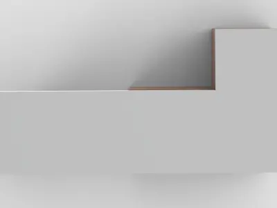 Reception desk 3D model