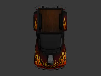 cartoon car vehicle 3d game ready model Low-poly 3D model-008 Low-poly 3D model